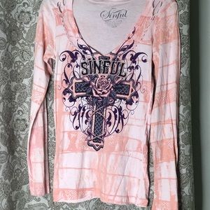 Affliction long sleeve